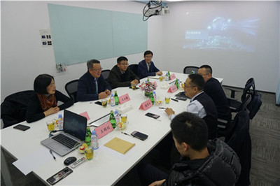 上海市委赴会员企业上海适途汽车技术调研
